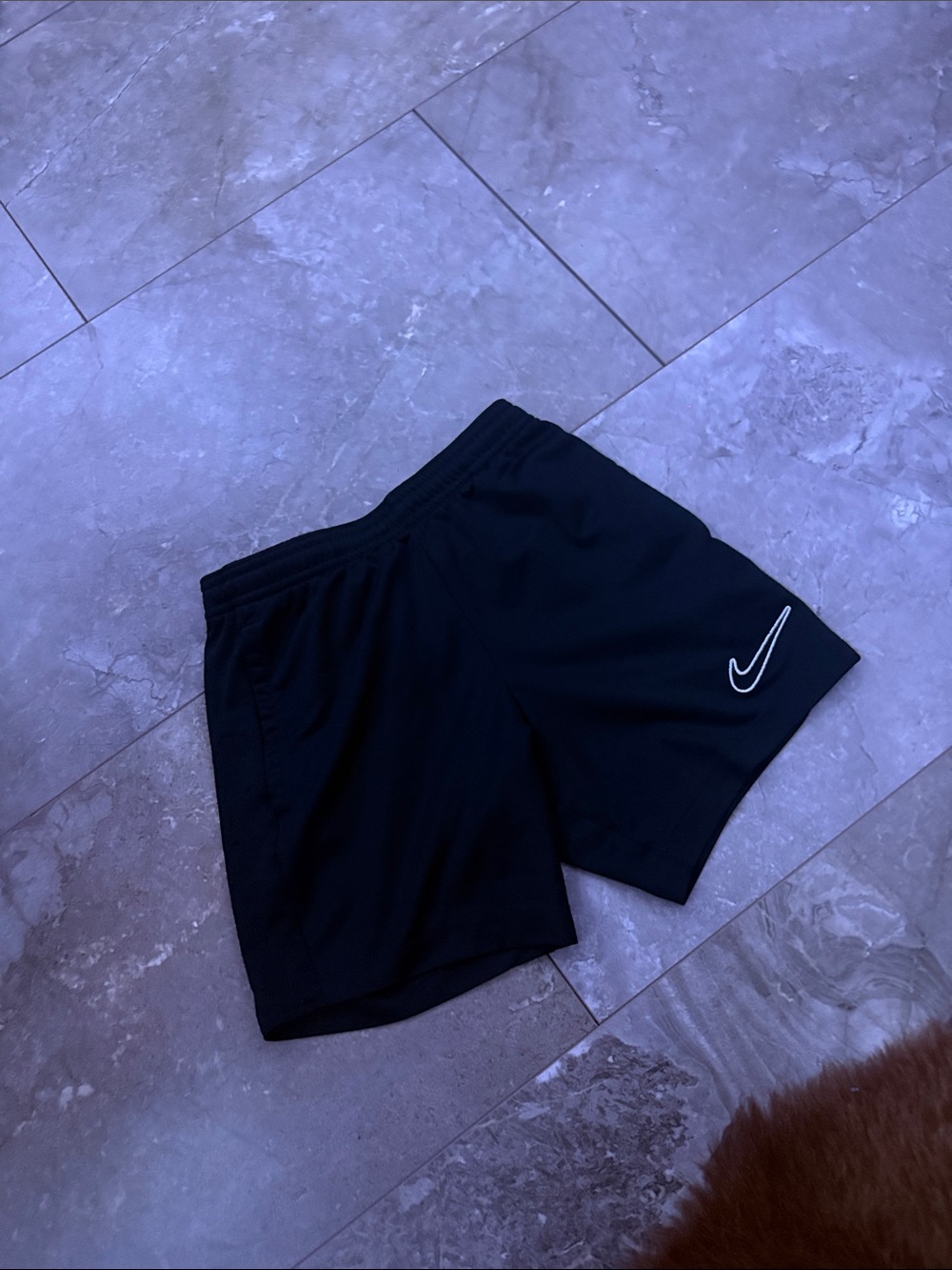 Nike Kids Black Athletic Shorts